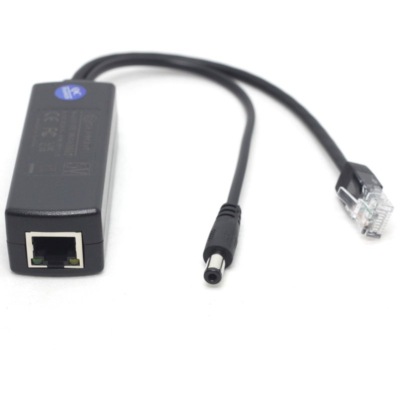 DSLRKIT DC 5V 2.4A Active PoE Splitter Power Over Ethernet 802.3af 5.5x2.1mm - Image 4